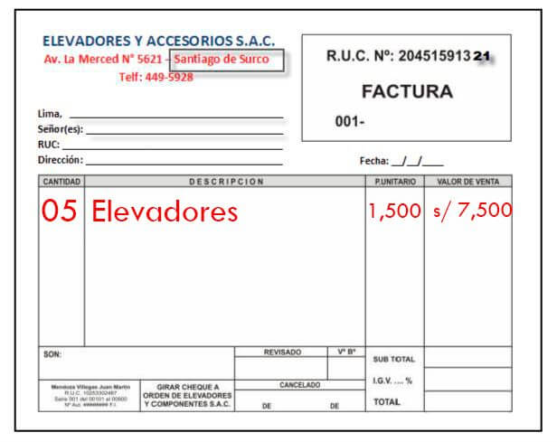 Precio unitario ejemplos analisis